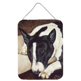 Caroline'S Treasures Bull Terrier By Tanya And Craig Amberson Wall Or Door Hanging Prints Amb1030Ds1216, 16Hx12W, Multicolor