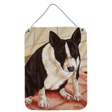 Caroline'S Treasures Bull Terrier English Bully Wall Or Door Hanging Prints Amb1034Ds1216, 16Hx12W, Multicolor