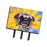 Caroline'S Treasures Amb1058Th68 Sunflower Pug Leash Or Key Holder, Large, Multicolor