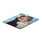 Caroline'S Treasures Naptime Yorkie Yorkshire Terrier Mouse Pad, Hot Pad Or Trivet, Multicolor (Amb1075Mp)
