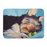 Caroline'S Treasures Naptime Yorkie Yorkshire Terrier Floor Mat, 19 X 27, Multicolor