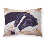 Caroline'S Treasures Naptime Border Collie Fabric Standard Pillowcase Amb1080Pillowcase, Multicolor