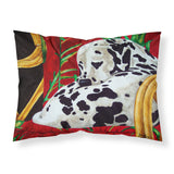 Caroline'S Treasures Sunday Nap Dalmatian Fabric Standard Pillowcase Amb1118Pillowcase, Multicolor