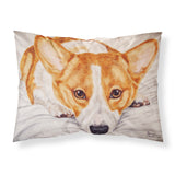 Caroline'S Treasures Fiona Corgi Printed, Polyester Envelope Closure Pillowcase, Standard, Multicolor