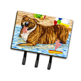Caroline'S Treasures Amb1338Th68 Beach Bum Staffie Leash Or Key Holder, Large, Multicolor