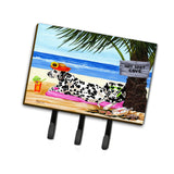 Caroline'S Treasures Amb1342Th68 Hot Spot Cove Beach Dalmatian Leash Or Key Holder, Large, Multicolor