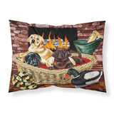 Caroline'S Treasures The Next Generation Labrador Fabric Standard Pillowcase Amb1362Pillowcase, Multicolor