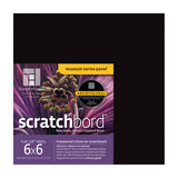 SCRATCHBORD 1/8IN FLAT 3PK 6X6