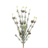 Admired by Nature ABN4c001NTRL2 Seasonal Berry Pine cone Spray