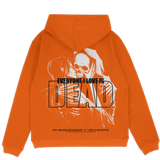 Everyone I Love Is Dead Pullover Hoodie Orange