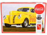 Skill 3 Model Kit 1940 Ford Coupe CocaCola 1/25 Scale Model by AMT