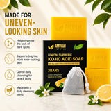 AMVital Lemon Turmeric Kojic Acid Soap Bar