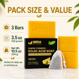 AMVital Lemon Turmeric Kojic Acid Soap Bar