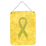 Caroline'S Treasures Yellow Ribbon For Sarcoma, Bone Or Bladder Cancer Awareness Wall Or Door Hanging Prints, 16 X 12,