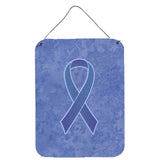Caroline'S Treasures Periwinkle Blue Ribbon For Esophageal And Stomach Cancer Awareness Wall Or Door Hanging Prints, 16 X