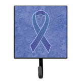 Caroline'S Treasures An1208Sh4 Periwinkle Blue Ribbon For Esophageal And Stomach Cancer Awareness Leash Or Key Holder, Small,