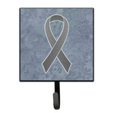 Caroline'S Treasures An1211Sh4 Grey Ribbon For Brain Cancer Awareness Leash Or Key Holder, Small, Multicolor