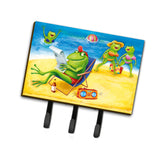 Caroline'S Treasures Frogs On The Beach Leash Or Key Holder Aph0080Th68, Triple, Multicolor