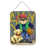 Caroline'S Treasures Teddy Bear And His Lab Wall Or Door Hanging Prints Aph0856Ds1216, 16Hx12W, Multicolor