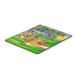 Caroline'S Treasures Picnic Time Animals Mouse Pad, Hot Pad Or Trivet, Multicolor (Aph0976Mp)