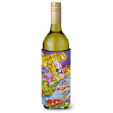 Caroline'S Treasures Aph0978Literk Animals Kayaking Wine Bottle Koozie Hugger, 750Ml, Multicolor