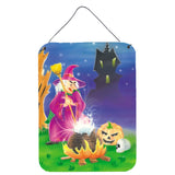 Caroline'S Treasures Witch And Her Castle Wall Or Door Hanging Prints Aph2989Ds1216, 16Hx12W, Multicolor