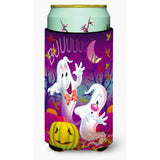 Caroline'S Treasures Buuu Ghosts Halloween Tall Boy Koozie Hugger, Multicolor