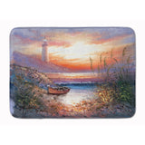 Caroline'S Treasures Lighthouse Scene With Boat Floor Mat, 19 X 27, Multicolor