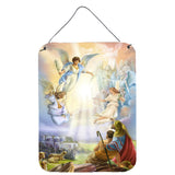 Caroline'S Treasures The Shepherds And Angels Appearing Wall Or Door Hanging Prints Aph5469Ds1216, 16Hx12W, Multicolor