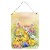 Caroline'S Treasures Easter Chicks And Eggs Wall Or Door Hanging Prints Aph5613Ds1216, 16Hx12W, Multicolor