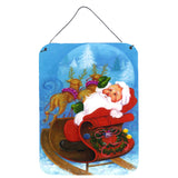 Caroline'S Treasures Christmas Santa Claus Good Night Wall Or Door Hanging Prints Aph5775Ds1216, 16Hx12W, Multicolor