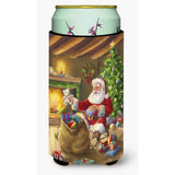 Caroline'S Treasures Christmas Santa Claus Unloading Toys Tall Boy Koozie Hugger, Multicolor
