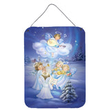 Caroline'S Treasures Angels Around The Tree Wall Or Door Hanging Prints Aph6028Ds1216, 16Hx12W, Multicolor