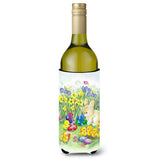 Caroline'S Treasures Aph7091Literk Easter Chicks And Bunny Wine Bottle Beverage Insulator Hugger, 750Ml, Multicolor