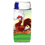 Caroline'S Treasures Aph7630Muk Rooster Chicken On The Run Michelob For Slim Cans, Multicolor