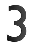 Architectural Mailboxes 3585B3 Floating House Number 3 Black 5 in.