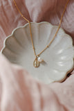 Miraculous Medal & Pearl Necklace