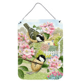 Caroline'S Treasures Coal Tits Wall Or Door Hanging Prints Asa2017Ds1216, 16Hx12W, Multicolor