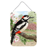 Caroline'S Treasures Woodpecker Wall Or Door Hanging Prints Asa2018Ds1216, 16Hx12W, Multicolor