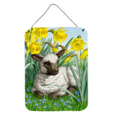 Caroline'S Treasures Lamb Wall Or Door Hanging Prints Asa2025Ds1216, 16Hx12W, Multicolor