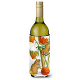 Caroline'S Treasures Harvest Mice Wine Bottle Koozie Hugger, 750 Ml, Multicolor