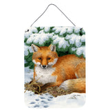 Caroline'S Treasures Fox Wall Or Door Hanging Prints Asa2043Ds1216, 16Hx12W, Multicolor