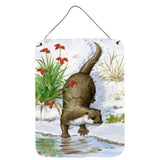 Caroline'S Treasures Otter By The Water Wall Or Door Hanging Prints Asa2048Ds1216, 16Hx12W, Multicolor