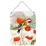 Caroline'S Treasures European Goldfinch Wall Or Door Hanging Prints Asa2055Ds1216, 16Hx12W, Multicolor