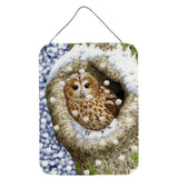 Caroline'S Treasures Tawny Owl In The Tree Wall Or Door Hanging Prints Asa2060Ds1216, 16Hx12W, Multicolor