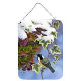Caroline'S Treasures Coal Tit & Wren Wall Or Door Hanging Prints Asa2064Ds1216, 16Hx12W, Multicolor