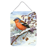 Caroline'S Treasures Eurasian Bullfinch Wall Or Door Hanging Prints Asa2066Ds1216, 16Hx12W, Multicolor