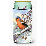 Caroline'S Treasures Asa2066Tbc Eurasian Bullfinch Tall Boy Koozie Hugger, Multicolor