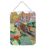 Caroline'S Treasures Fieldfare Wall Or Door Hanging Prints Asa2092Ds1216, 16Hx12W, Multicolor