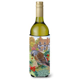 Caroline'S Treasures Fieldfare Wine Bottle Koozie Hugger, 750 Ml, Multicolor